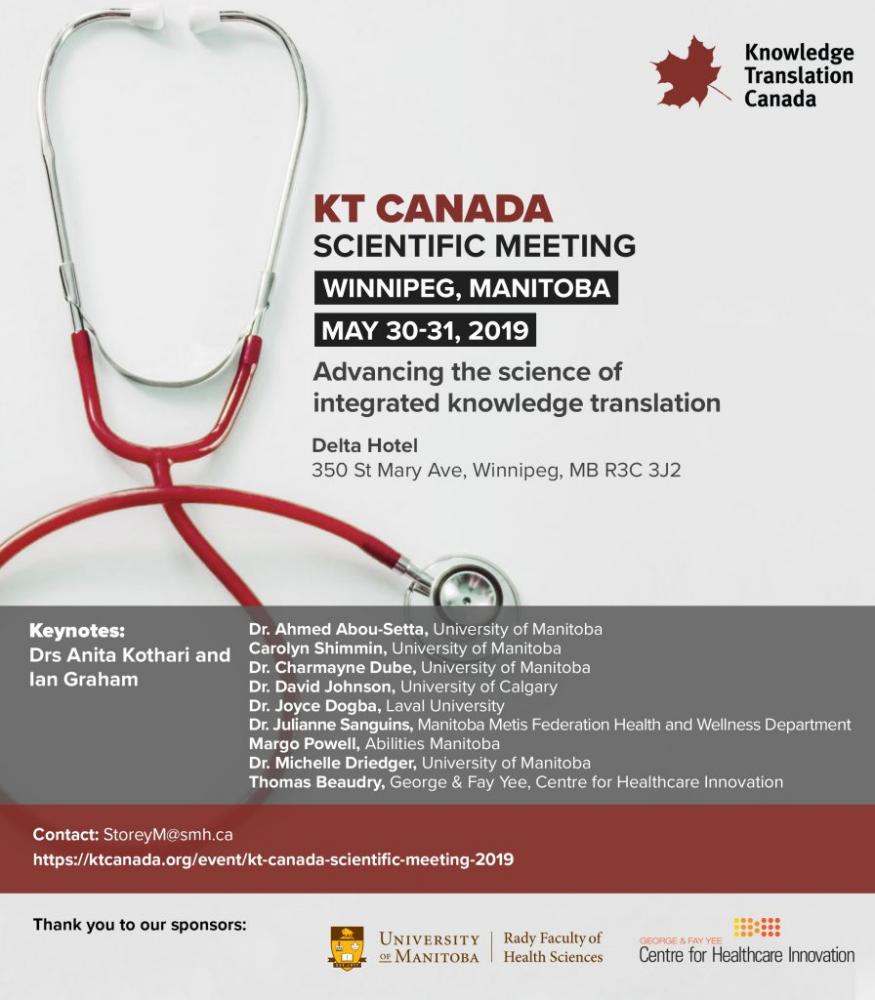 KT Canada Scientific Meeting 2019